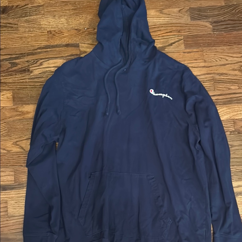 Champion Navy Blue Hoodie